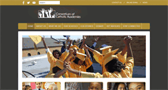 Desktop Screenshot of catholicacademies.org